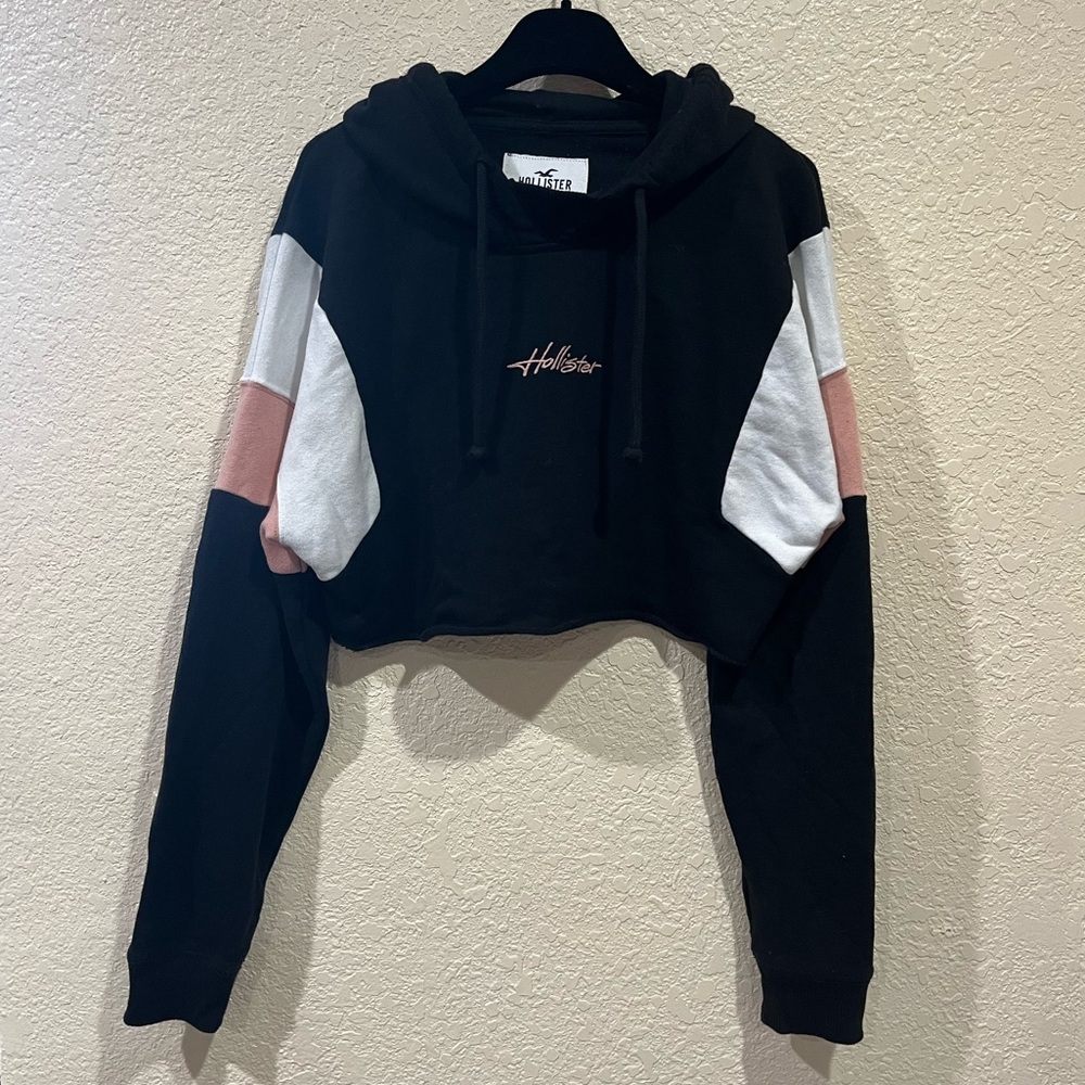 Hollister cropped hoodie